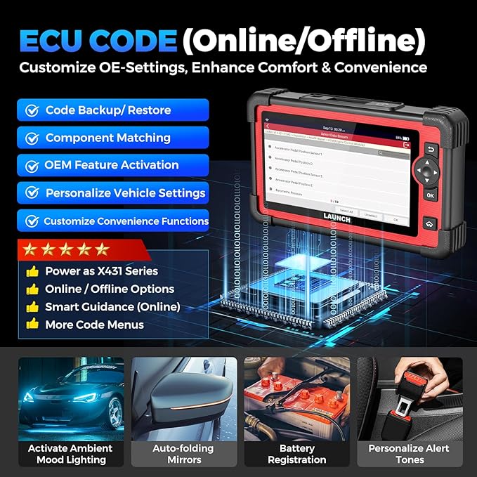 LAUNCH X431 CRP919E OBD2 Scanner, 2026 Bidirectional Scan Tool As CRP919EBT - Image 3