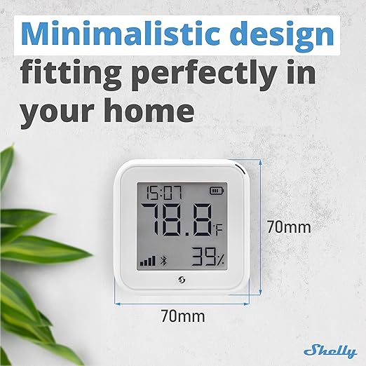 Shelly H&T Gen3 Ivory | Wi-Fi and Bluetooth Smart Temperature & Humidity Sensor - Image 6