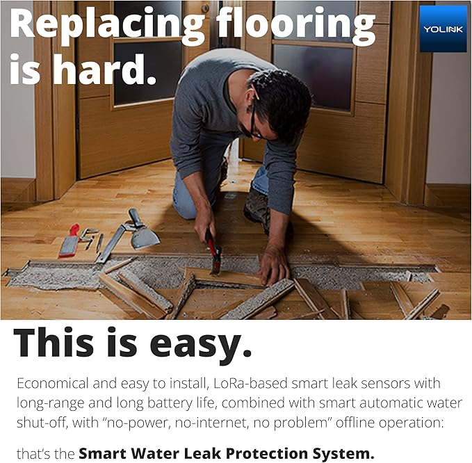YoLink X3 Version Smart Water Leak Protection Kit: X3 Valve Controller - Image 7