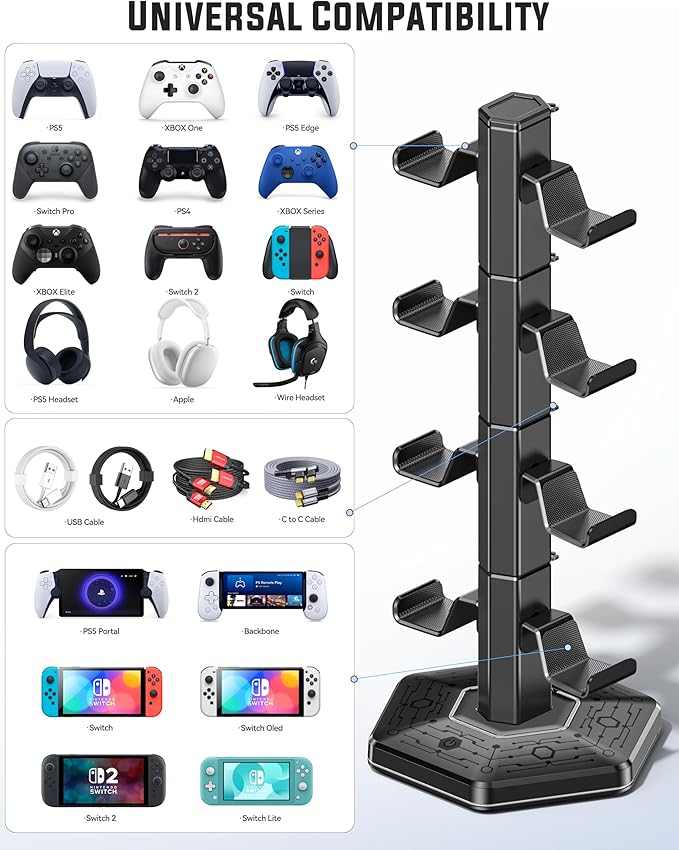 Kytok Headset And Controller RGB Stand - Image 2