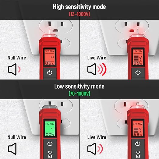 KAIWEETS Voltage Tester/Non-Contact Voltage Tester - Image 3
