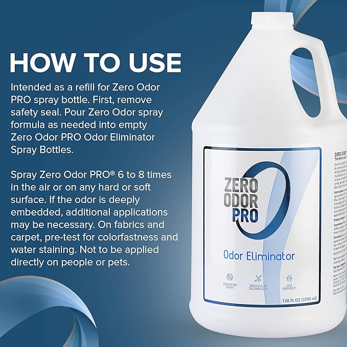 Zero Odor Pro - Commercial Strength Odor Eliminator & Neutralizer, Air Freshener - Image 8