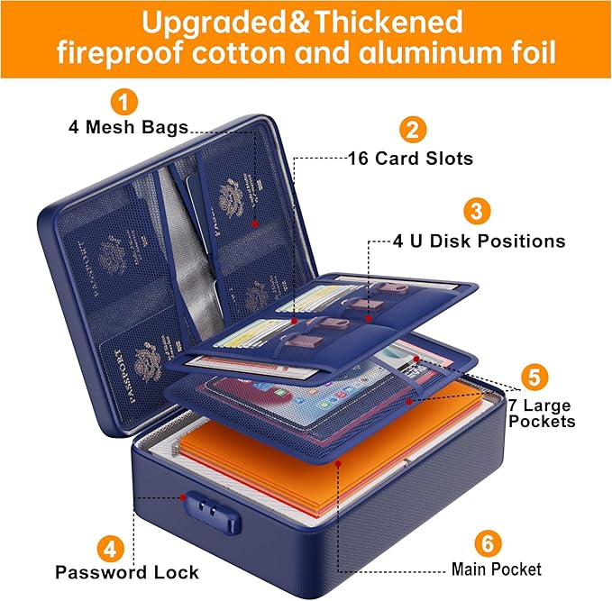 DocSafe 5200°F Document Organizer - Image 9