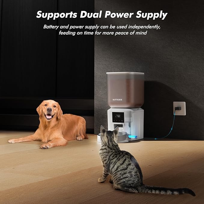 Automatic Dog Feeder - 8L/34 Cups Large Capacity Automatic Cat Food Dispenser - Image 7