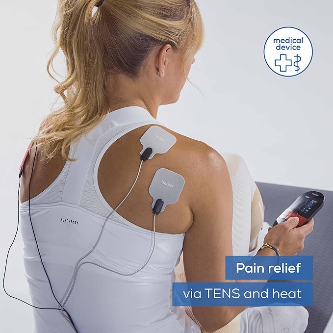 Beurer EM59 Digital 3-in-1 TENS Unit, EMS & Heat Therapy - Image 2
