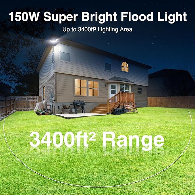 150W Motion Sensor Lights Outdoor - Image 7