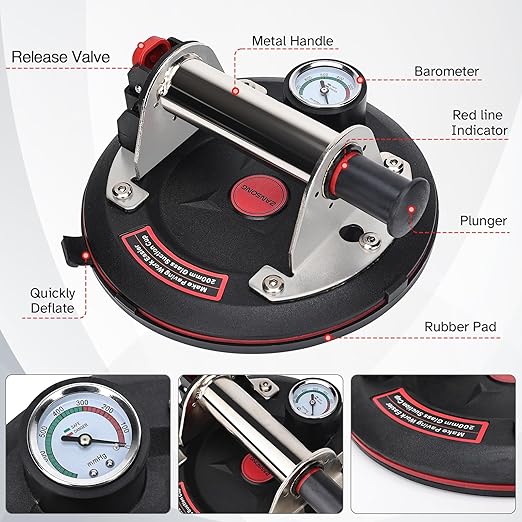 ZANSONG02 Heavy Duty Vacuum Suction Cup Lifter - Image 5