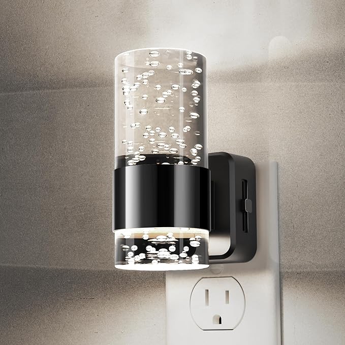 L LOHAS LED Night Light, Dimmable Night Lights Plug into Wall, Acrylic by LLOHASLED