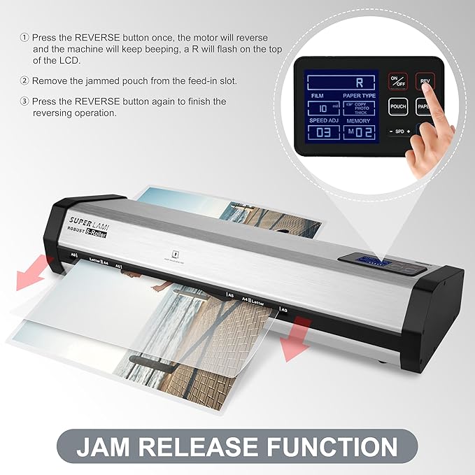 SINCHI Robust 6-Roller Laminator Machine - Image 4