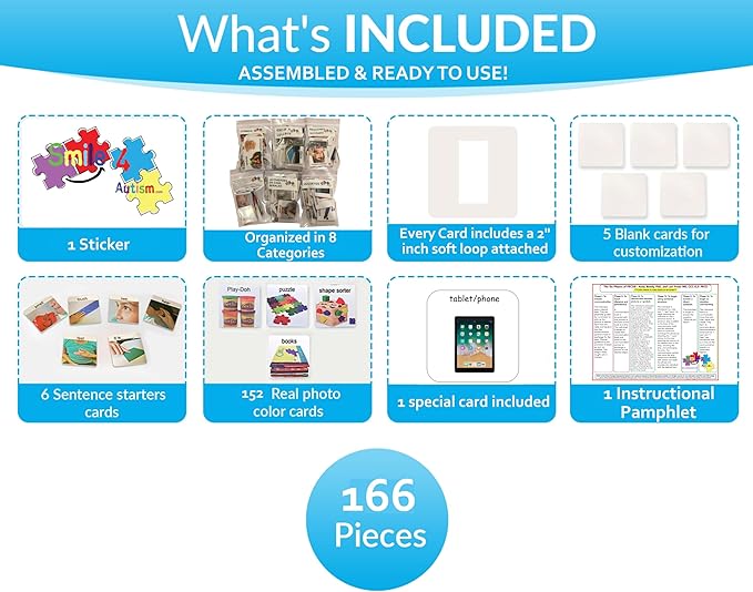 Smile4Autism Large 2"x2" Loose Visual Picture Cards, Receptive and Expressive - Image 5