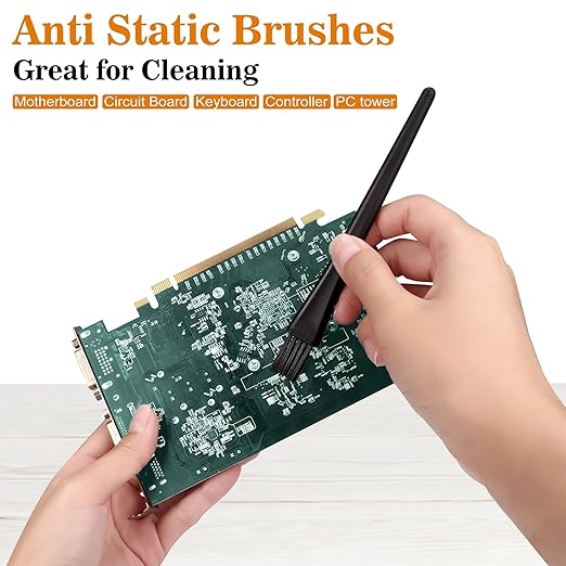 Small Portable Nylon Anti Static Brushes Electronics Computer Keyboard Laptop - Image 4