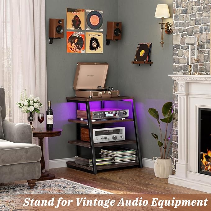 Armocity 4-Tier AV Media Stand - Image 2