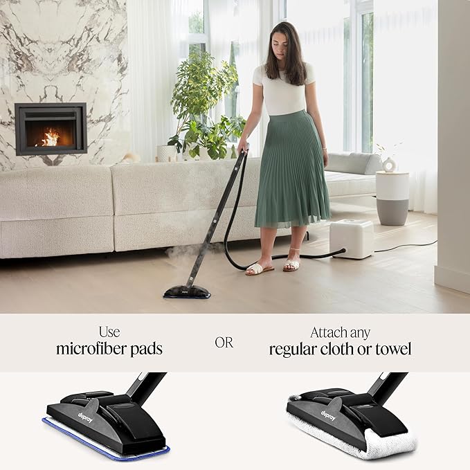 Dupray Neat Steam Cleaner, Grout & Upholstery, Chemical-Free Cleaning, Long Run - Image 5