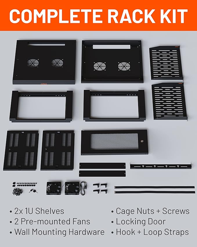 ECHOGEAR 6U Network Rack - Image 6