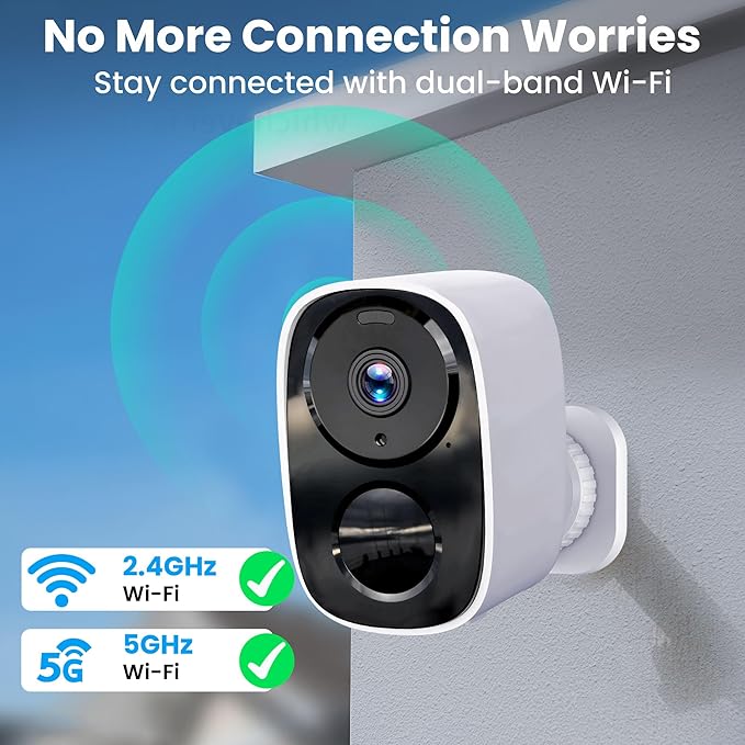 2025 Upgraded 2K Wireless Security Camera - Image 5