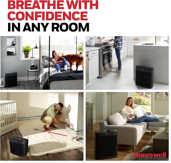 Honeywell HEPA Air Purifier for Home, 2423 Ft² Rooms in 1 hour, Air Quality - Image 7