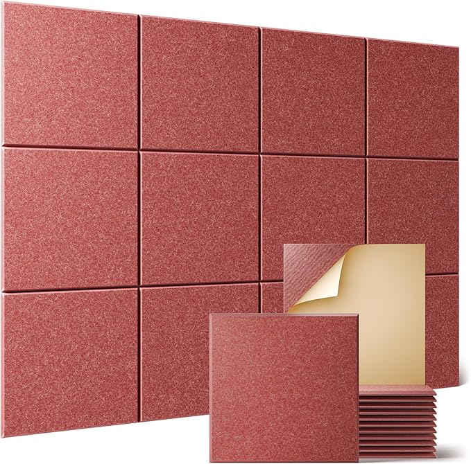 Sonicism 12 Pack Acoustic Wall Panels by Sonicism