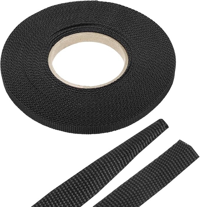 MECCANIXITY Braided Cable Sleeves Heat Shrinkable Fabric Sleeving, 1/4" 40ft by MECCANIXITY