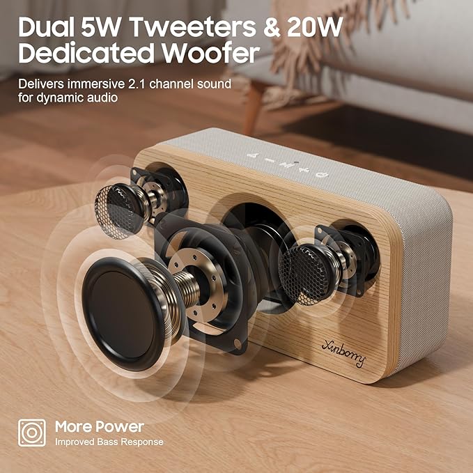 Xinborry Portable Bluetooth Speaker - Image 2