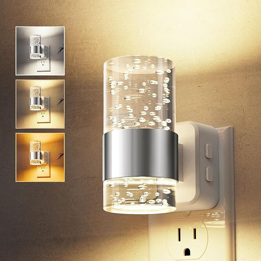 L LOHAS LED Night Lights Plug into Wall, Dimmable Night Light by LLOHASLED