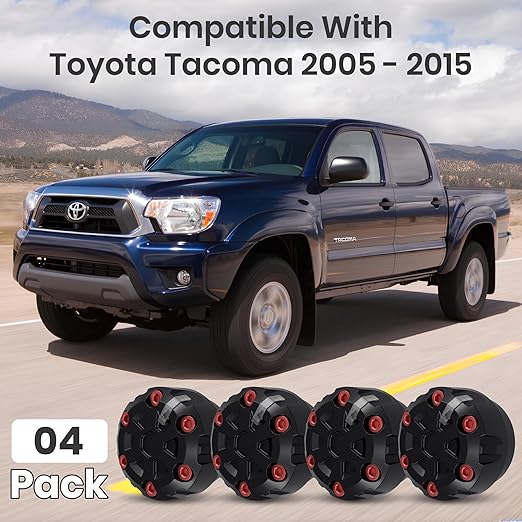 4 Pack - 2nd Gen Tacoma Accessories AC Knob Upgrade - 2005, 2015 Tacoma Climate - Image 4