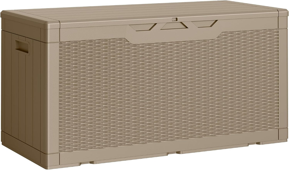 greesum outdoor storage box 100 gallon storage bin, main product view