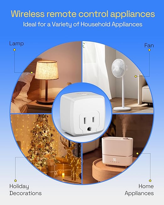 HBN Remote Control Outlet Plug Remote Light Switch Remote Outlet Switch - Image 4