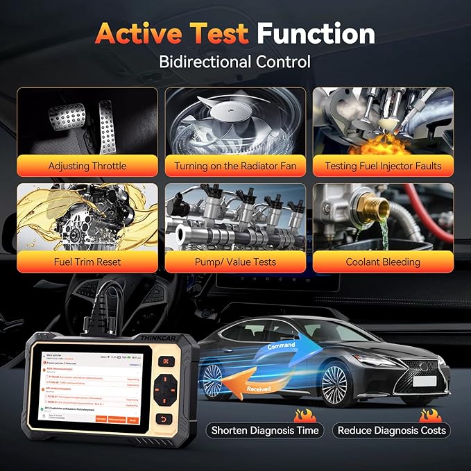 THINKCAR THINKSCAN 662 OBD2 Scanner, Car Diagnostic Tool - Image 2