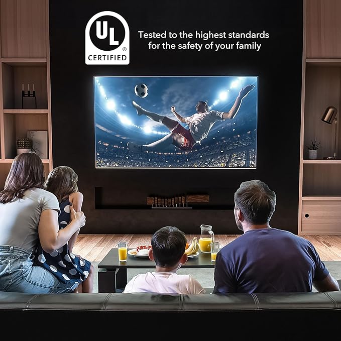 Mount-It! UL Certified Heavy Duty Full Motion TV Wall Mount - Image 2