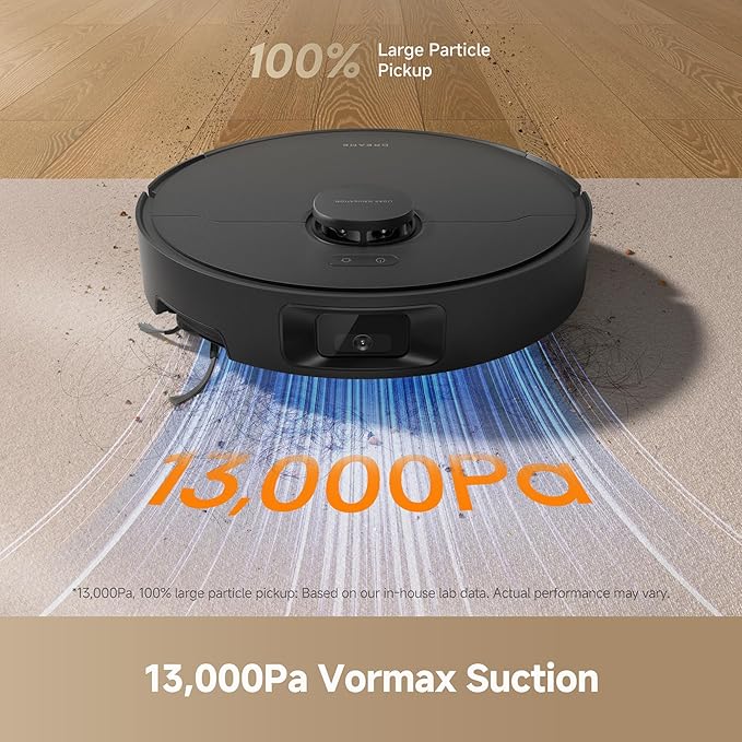 DREAME D20 Pro Plus Robot Vacuum, 000Pa Suction, DuoBrush - Image 3