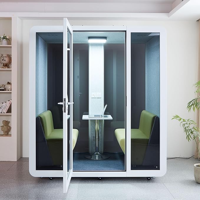 GEARONIC Mobile Office Pod Booth, Sound Proof Office Pod Booth - Image 4