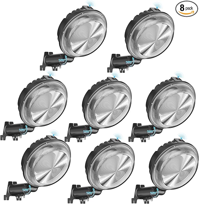 AIKVSXER LED Barn Lights 160W 24000LM Yard Area Light Dusk to Dawn Outdoor by AIKVSXER