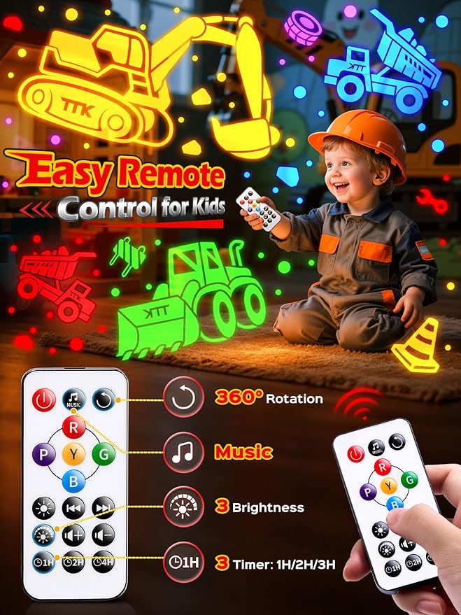 Beast Truck Dinosaur Toys Egg Night Light - Image 6