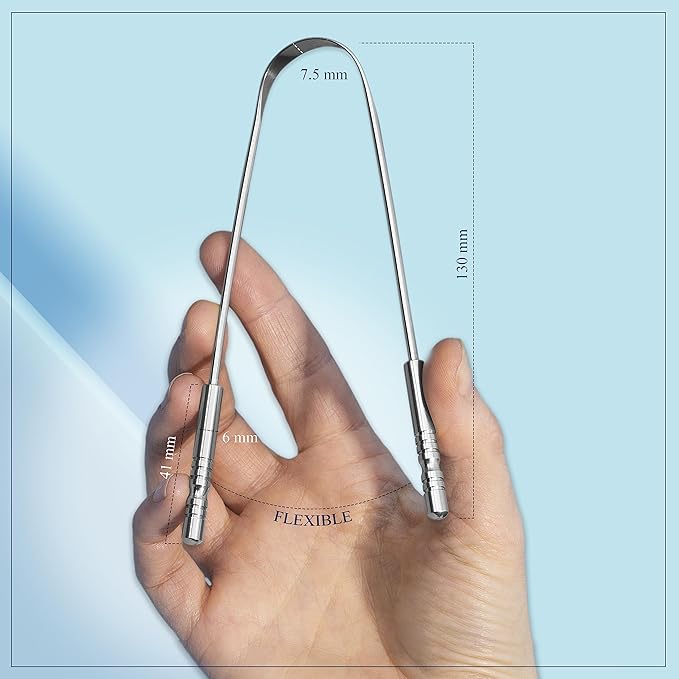 MasterMedi Tongue Scraper for Adults - Image 2