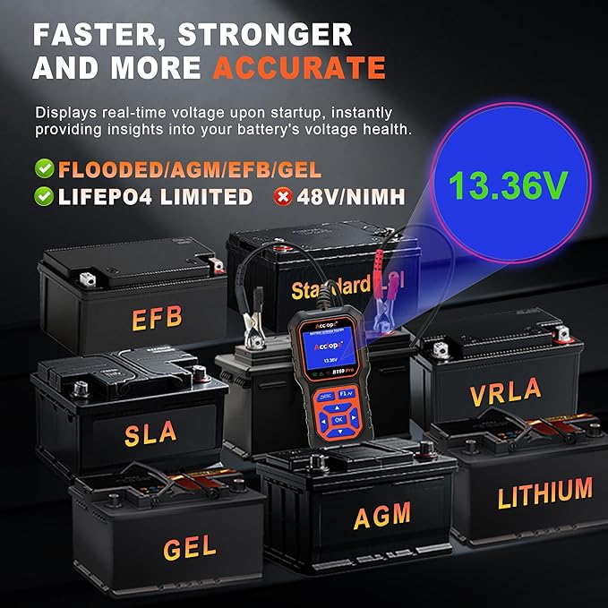 BT60 Pro Acclope Car Battery Tester - Image 7