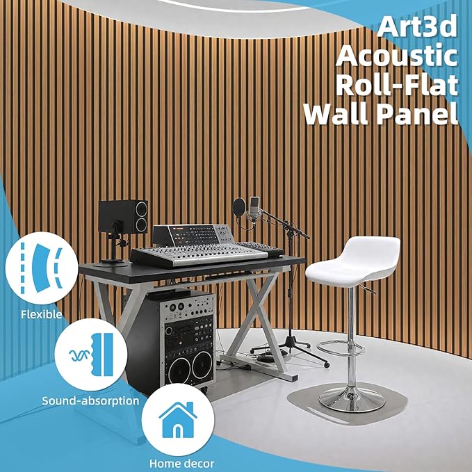 Art3d 1-Pack Acoustic Wood Slat Wall Panel - Image 5