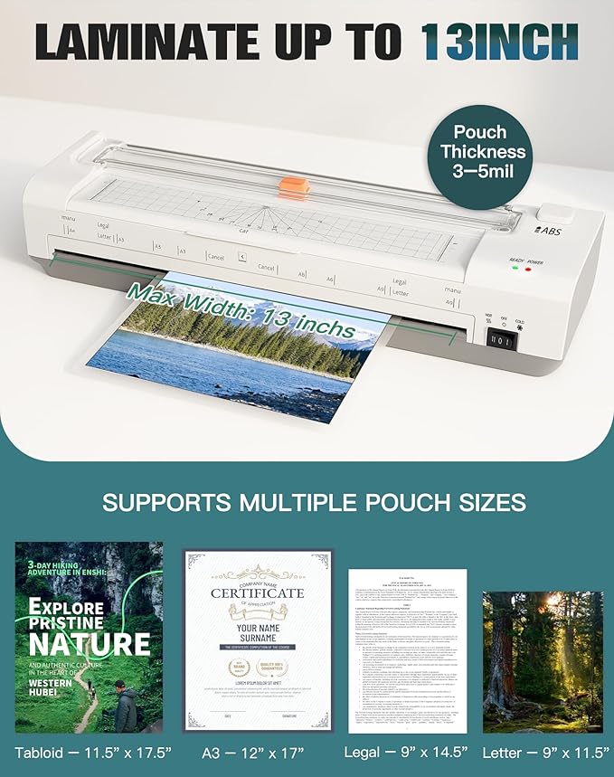 Laminator Machine 13 Inch Lamination Machine - Image 7