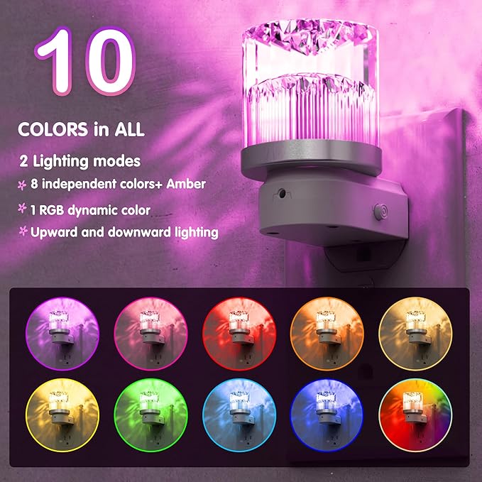 L LOHAS LED Night Light, Night Lights Plug into Wall - Image 3