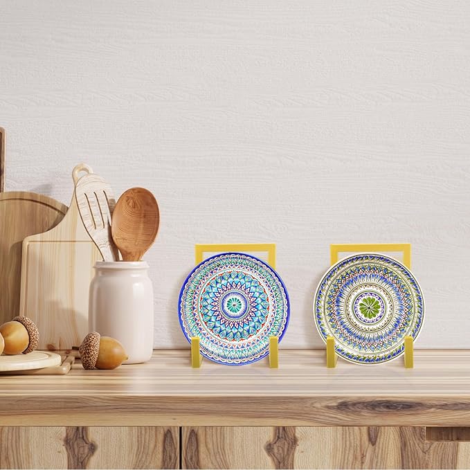 Sweetude 2 Pcs Large Plate Stands - Image 5