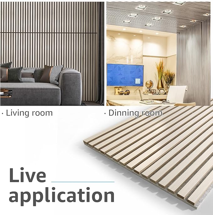 Art3d 2 Wood Slat Acoustic Panels - Image 8