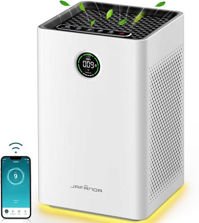 Jafända Air Purifiers for Home Large Room, Smart WiFi and Alexa Control by Jaf%C3%A4nda
