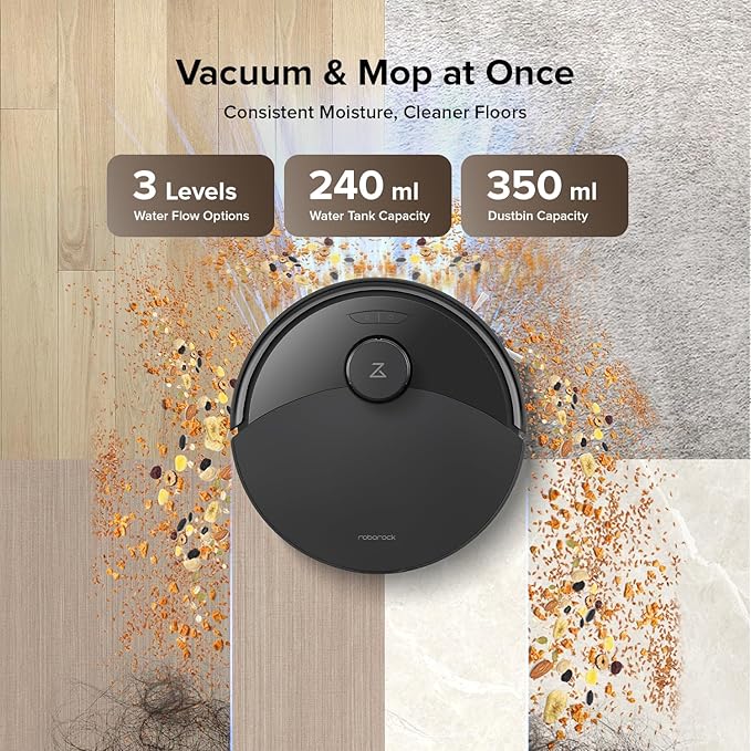 roborock Q10 X5+ Robot Vacuum and Mop, Self-Emptying, Hands-Free Cleaning - Image 6
