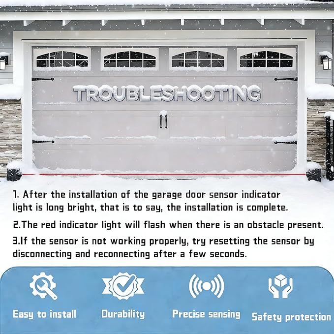 Garage Door Sensors, Replacement - Image 3