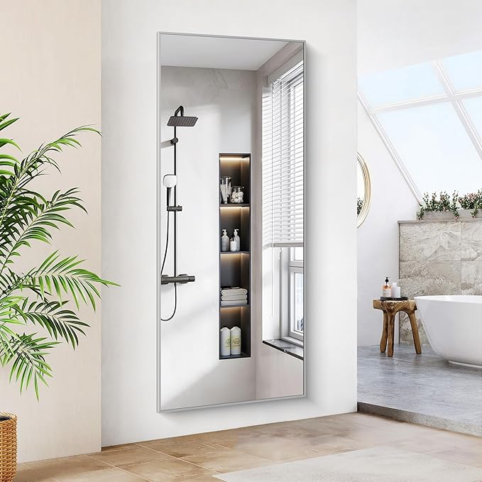 30x72inch Bathroom Mirror, Large Rectangular Wall Mirror - Image 9