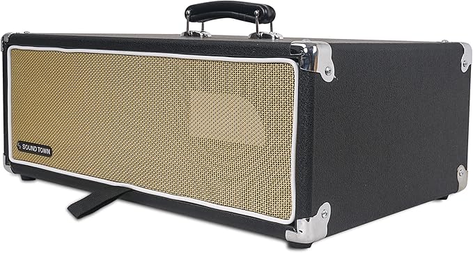 Sound Town Vintage 3U Amp Rack Case, 12.5" Depth - Image 3