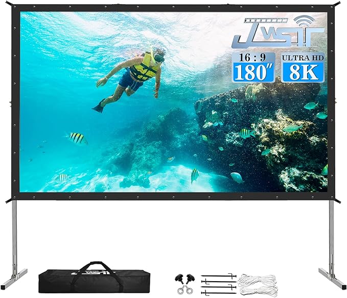 JWSIT 180 inch Projector Screen by JWSIT