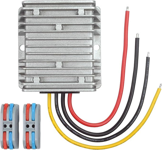 FlySuperior DC 12V 24V 36V to 12V 10A 120W Automatic Boost Buck Converter by Unknown
