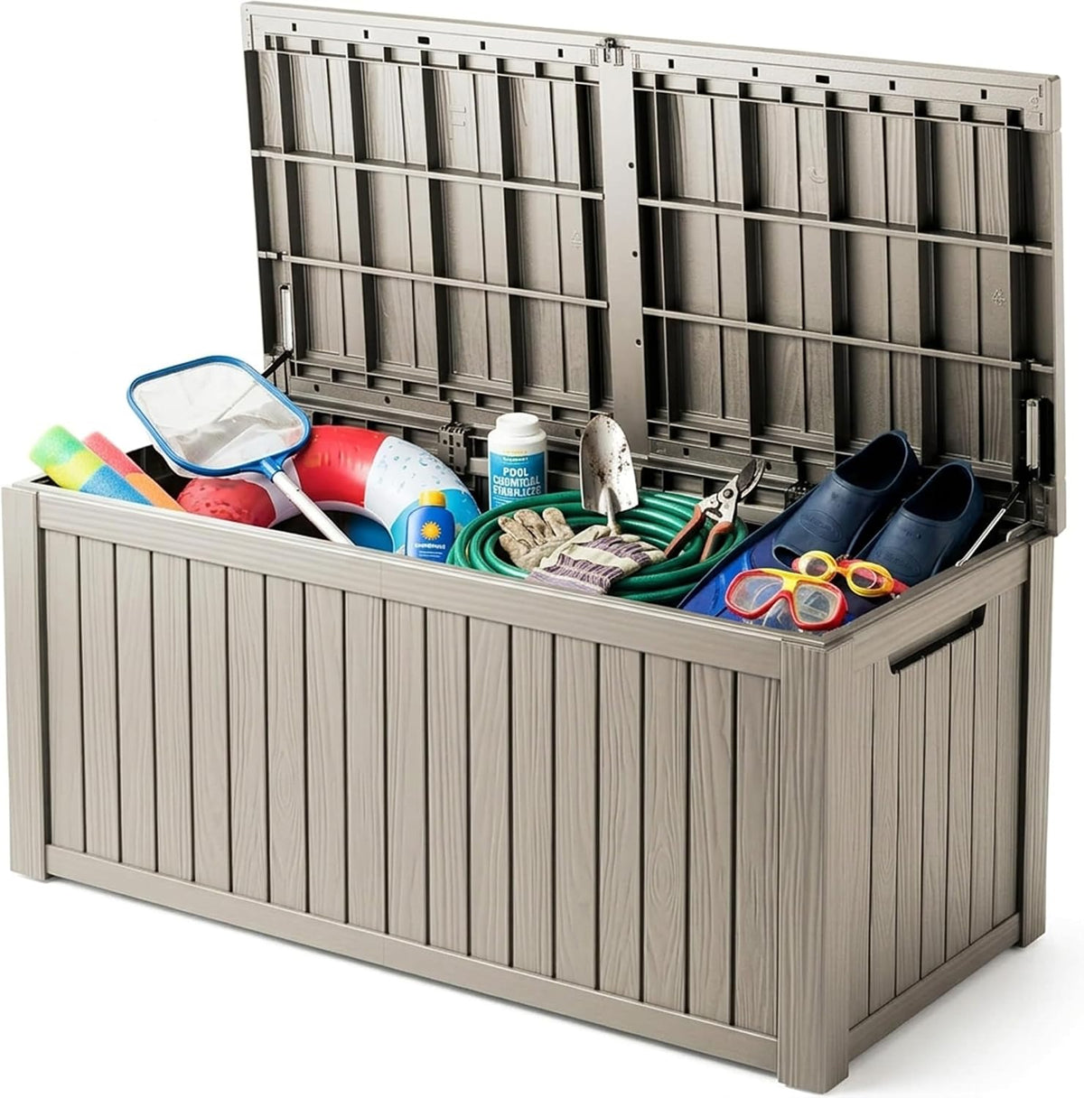 200 gallon deck boxes outdoor waterproof, outdoor storage, main product view