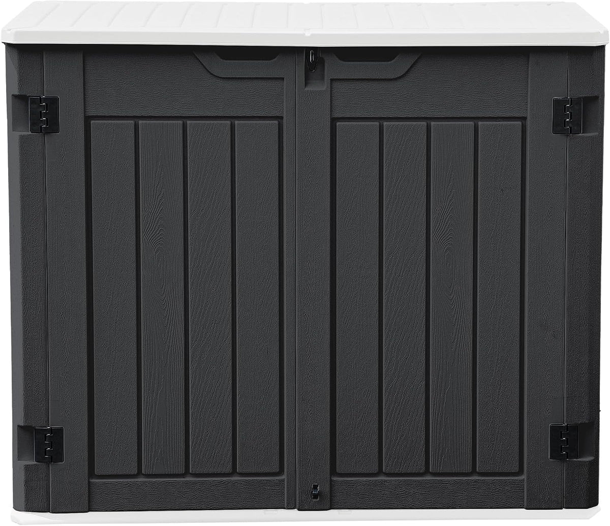 dwvo outdoor weather-resistant horizontal storage shed, 35 cu, main product view