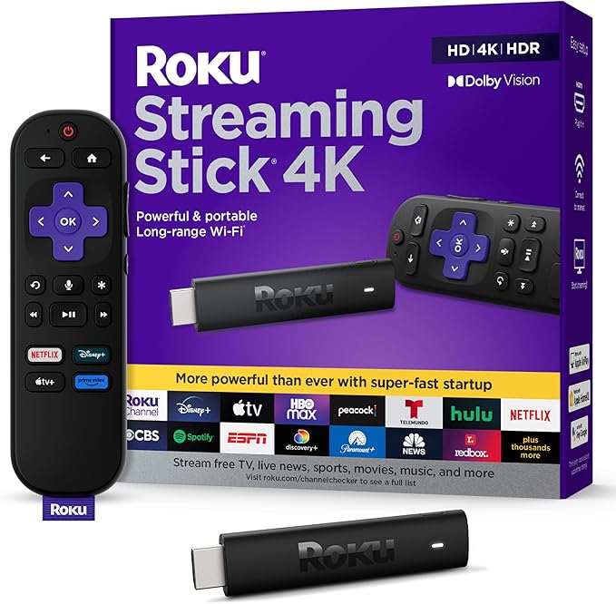 Roku Streaming Stick 4K by Roku